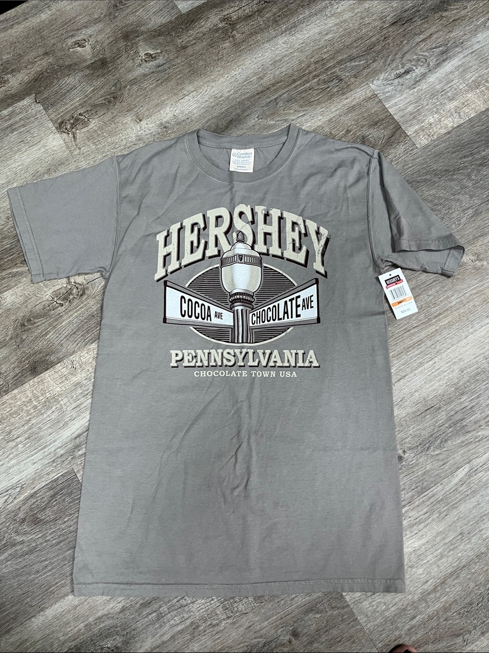Hershey Pennsylvania Chocolate Town Graphic Tee - Men NWT